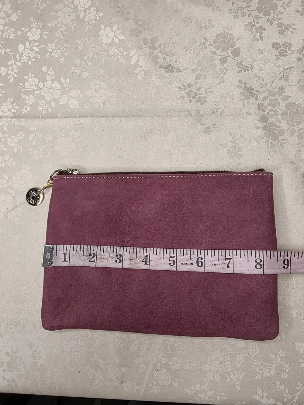 Planner Perfect Leather Everyday Bag Clutch Makeup Pouch Amelia